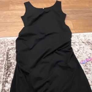 Large bodycon maternity dress